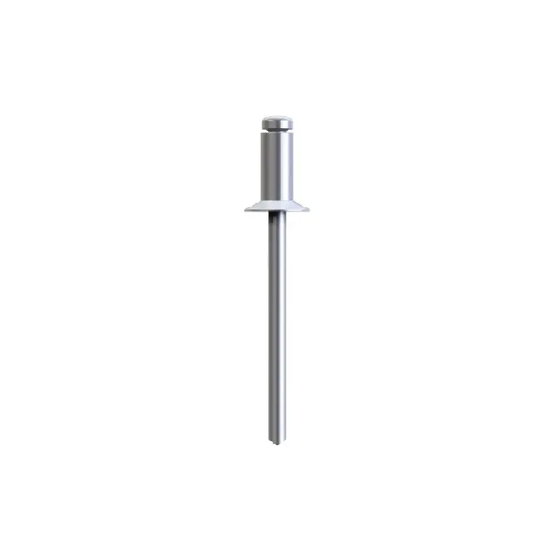 Countersunk Open Rivet AL 5052 Steel Zinc Plain Finish