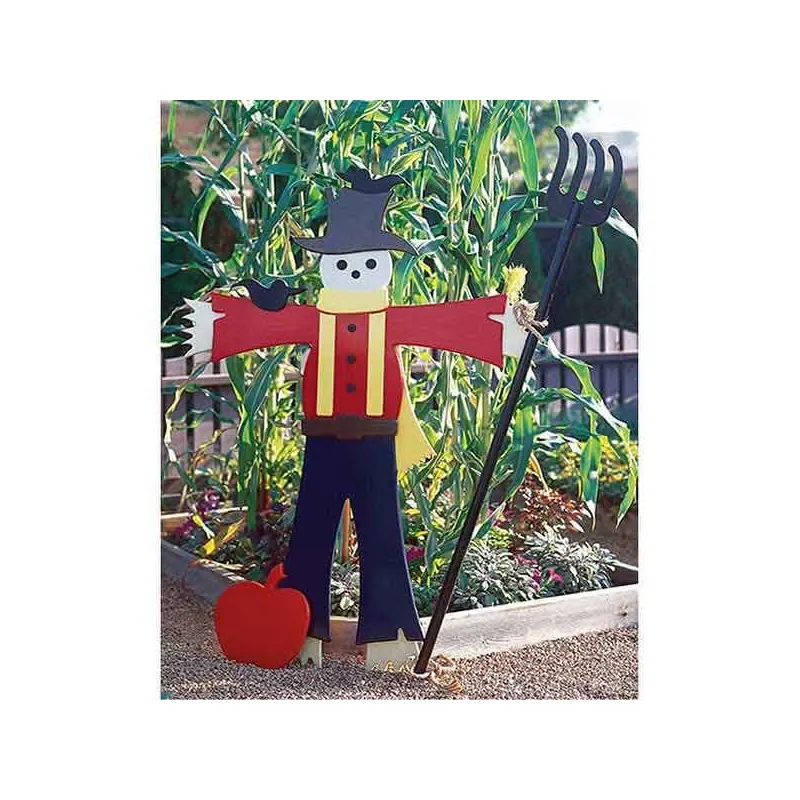 Woodworking Project Paper Plan to Build Easy Going Scarecrow
