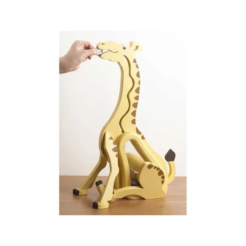 Woodworking Project Paper Plan to Build Money-Hungry Giraffe Bank