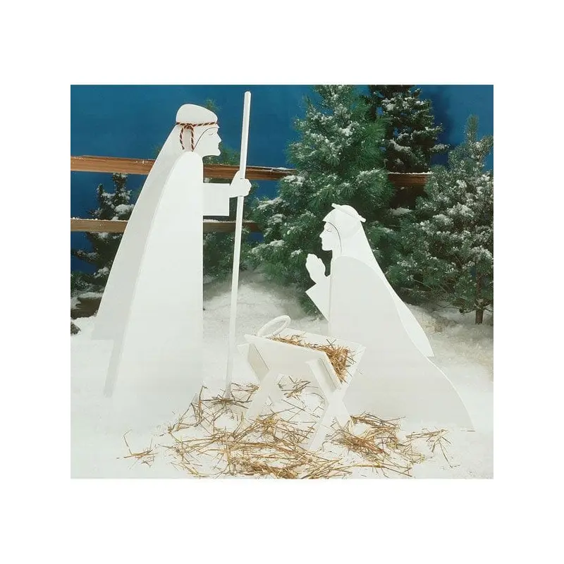 Woodworking Project Paper Plan to Build Nativity Scene