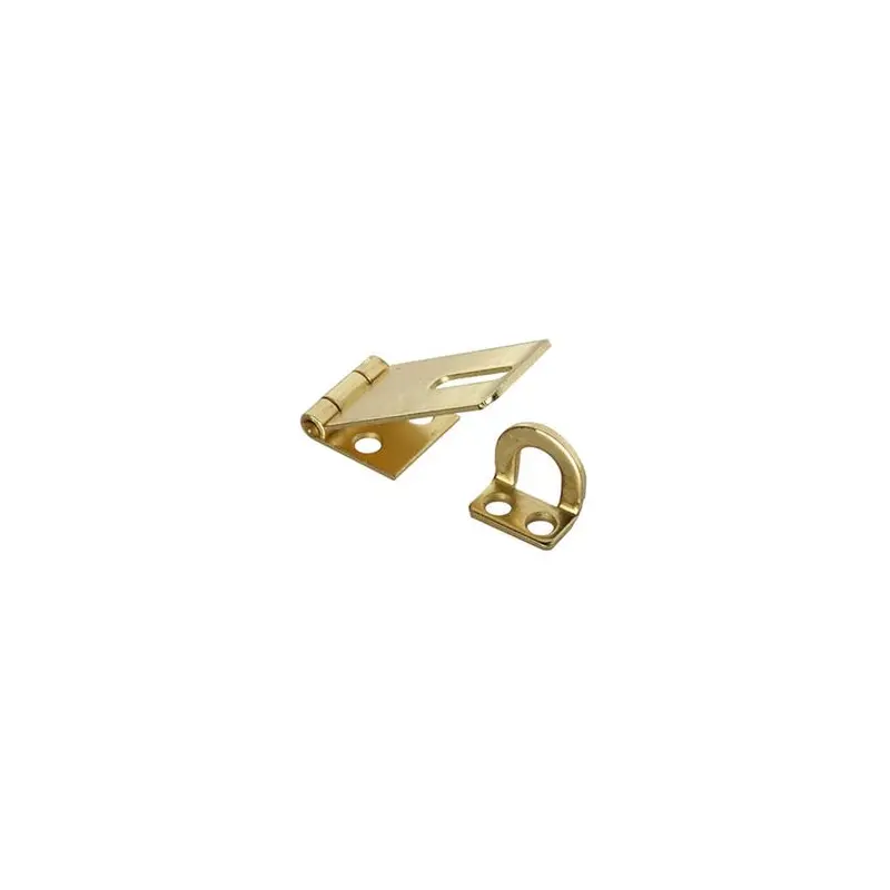 1.75-In. Dull Brass Safety Hasp