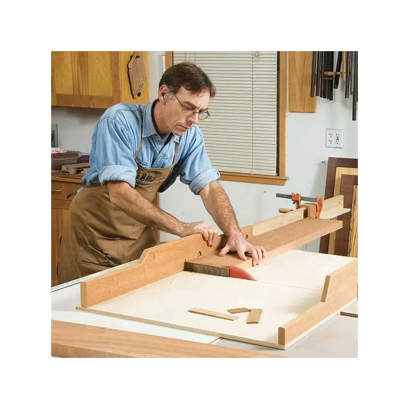 Accurate Cross Cut Sled Jig - Downloadable Plan