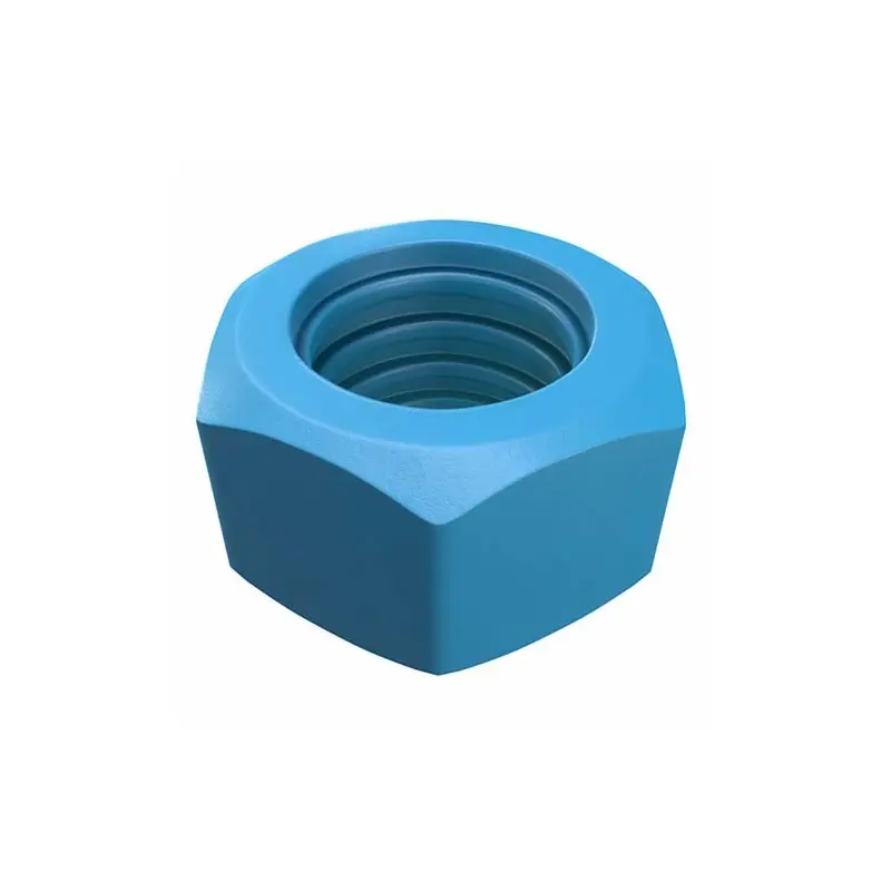 UNC Heavy Hex Nut Grade 2H Xylan Blue
