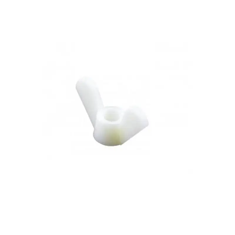 UNC Wing Nut Natural Nylon