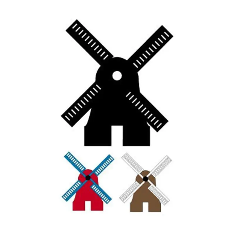 Woodworking Project Paper Plan to Build Dutch Windmill Shadow