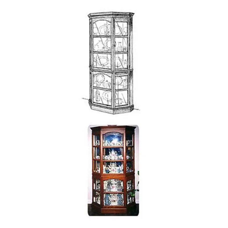 Woodworking Project Paper Plan to Build Heavy Duty Curio Cabinet