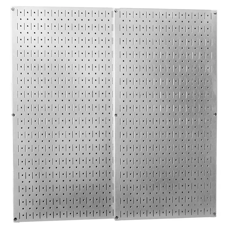 Galvanized Steel Metal Pegboard Pack - Two Pegboard Tool Boards