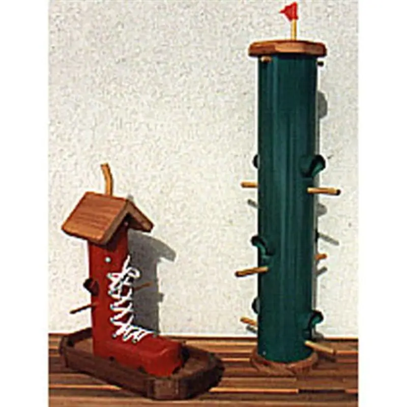Woodworking Project Paper Plan to Build Novelty Bird Feeder