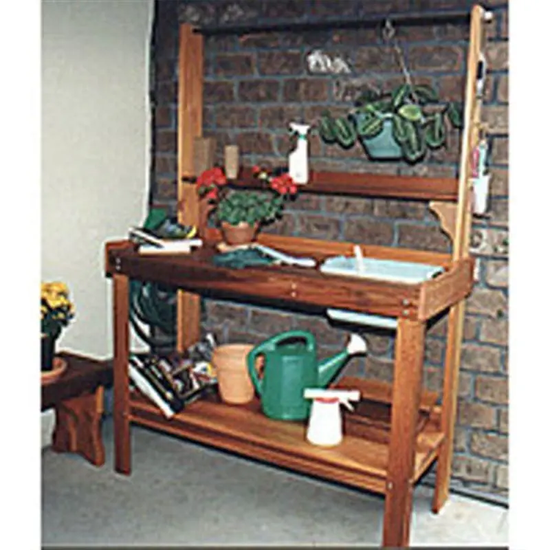 Woodworking Project Paper Plan to Build Potting Table