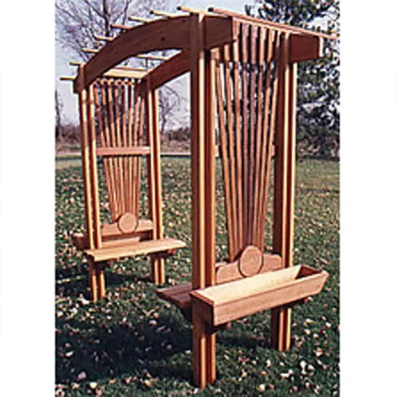 Woodworking Project Paper Plan to Build Sunburst Arbor