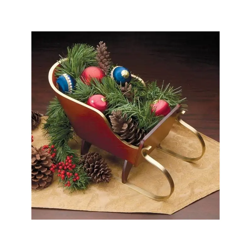 Holiday Tabletop Sleigh Downloadable Plan