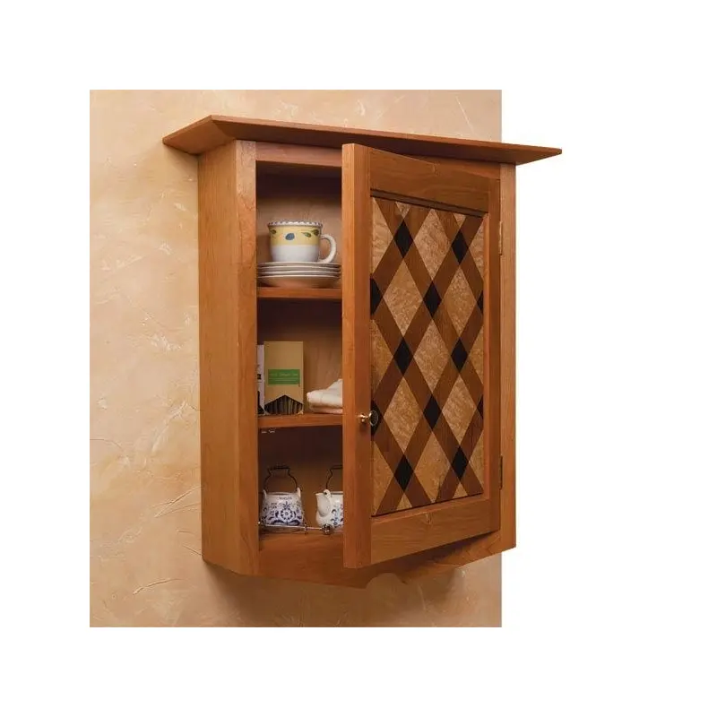 Quilt-Front Wall Cabinet - Downloadable Plan