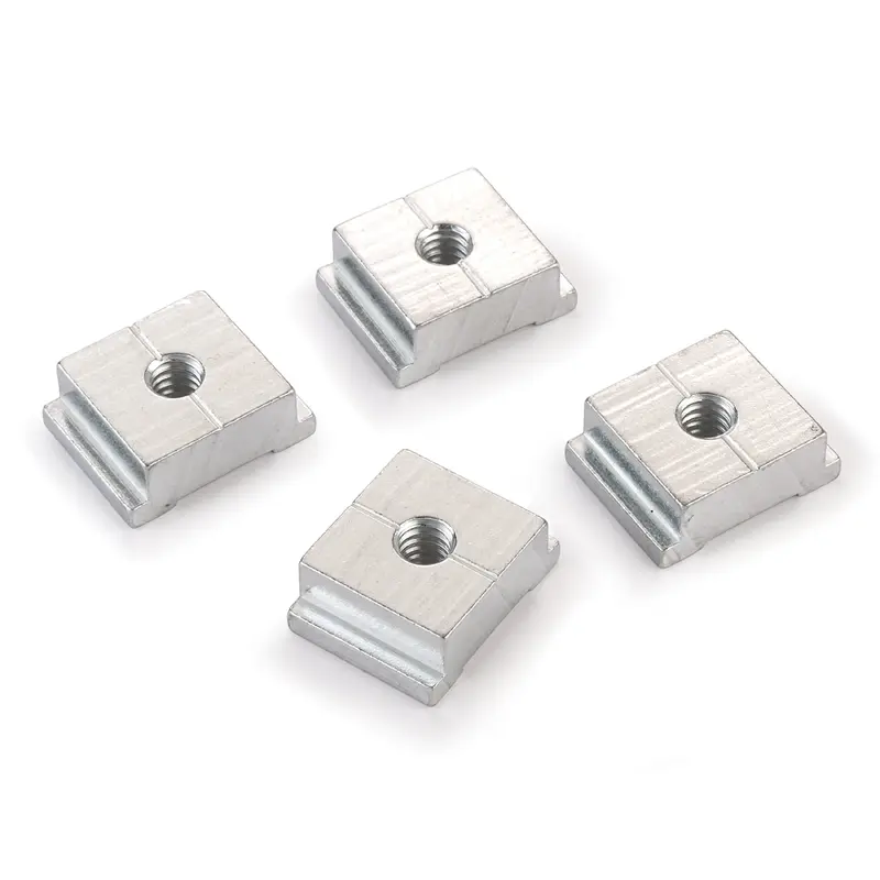 Threaded Miter Track Nut - 1/4" x 20  - 10 Piece