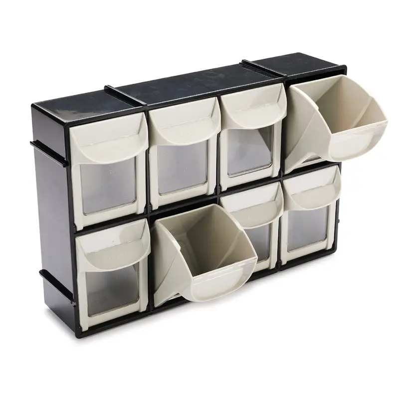 8 Door Tilt Out Storage Bin
