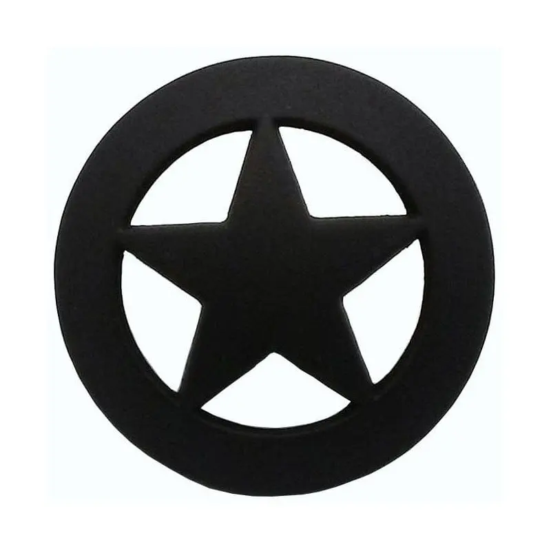 Sheriff Star Knob, Oil Rubbed Bronze