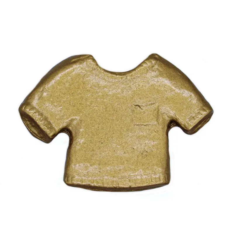 Shirt Knob, Lux Gold