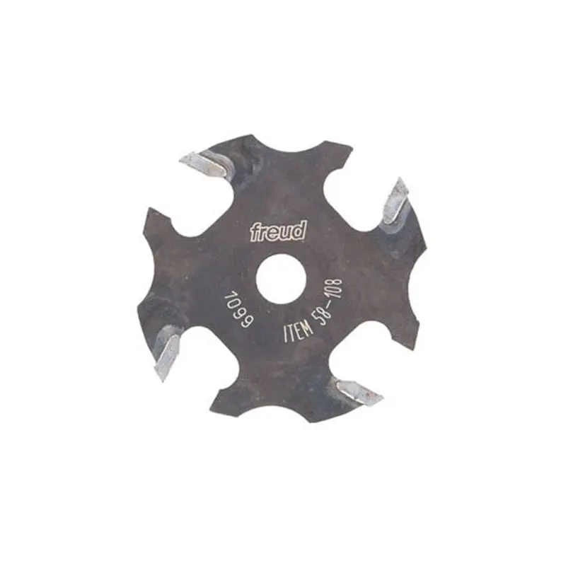 58-108 4-Wing Slotting Cutter Router Bit 1/8" CL