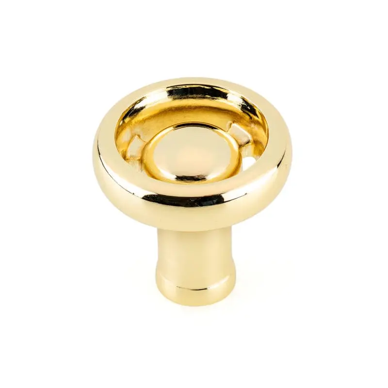 Eclectic Knob - 1-13/32" D - Brass