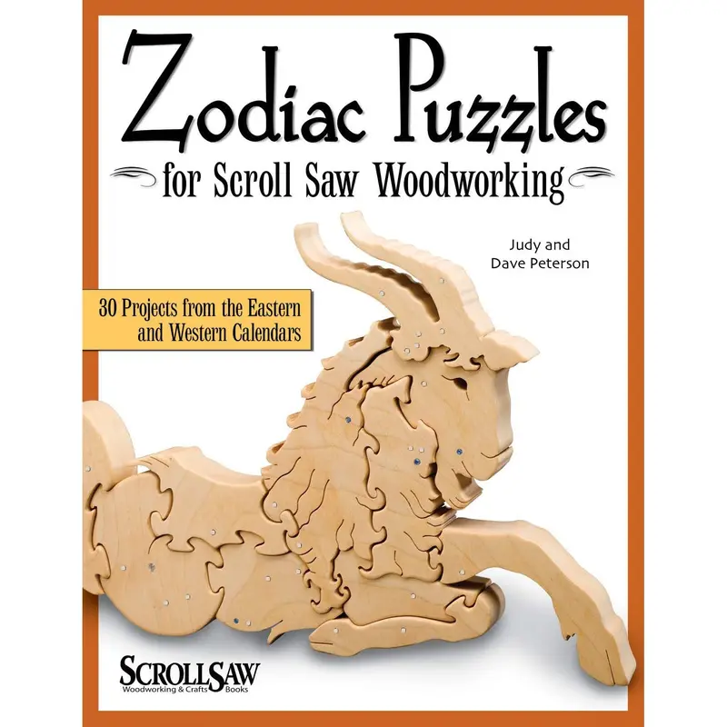 Zodiac Puzzles for Scroll Saw Woodworking