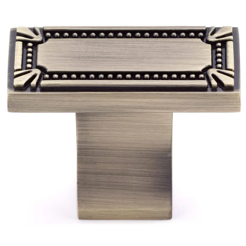 Traditional Knob, 1-11/16" x 7/8", Antique English