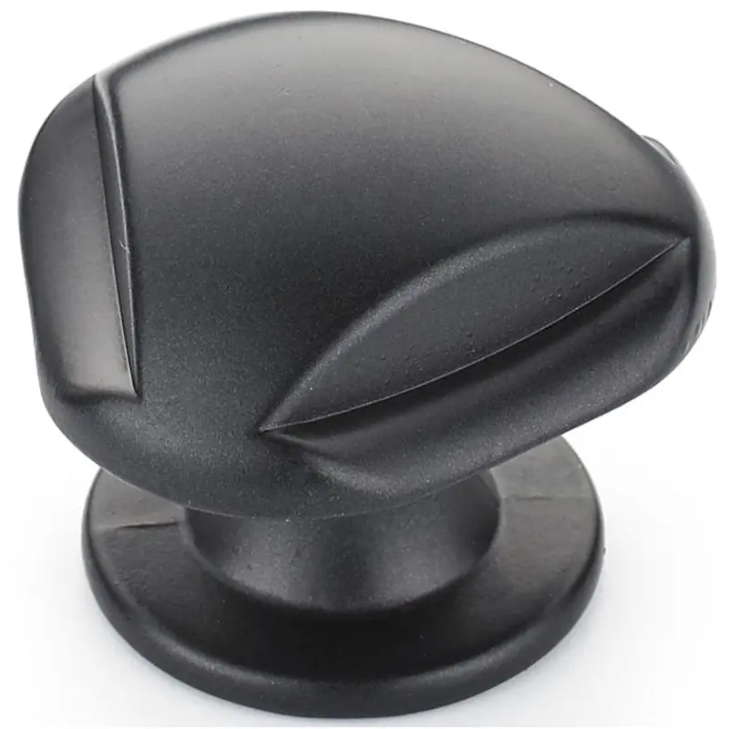 Traditional Knob, 1-5/16" D, Anthracite