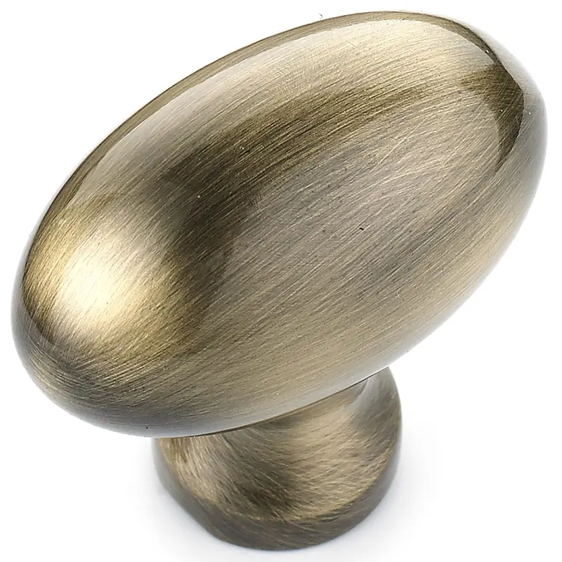 Traditional Knob, 1-9/16" x 7/8", Antique English