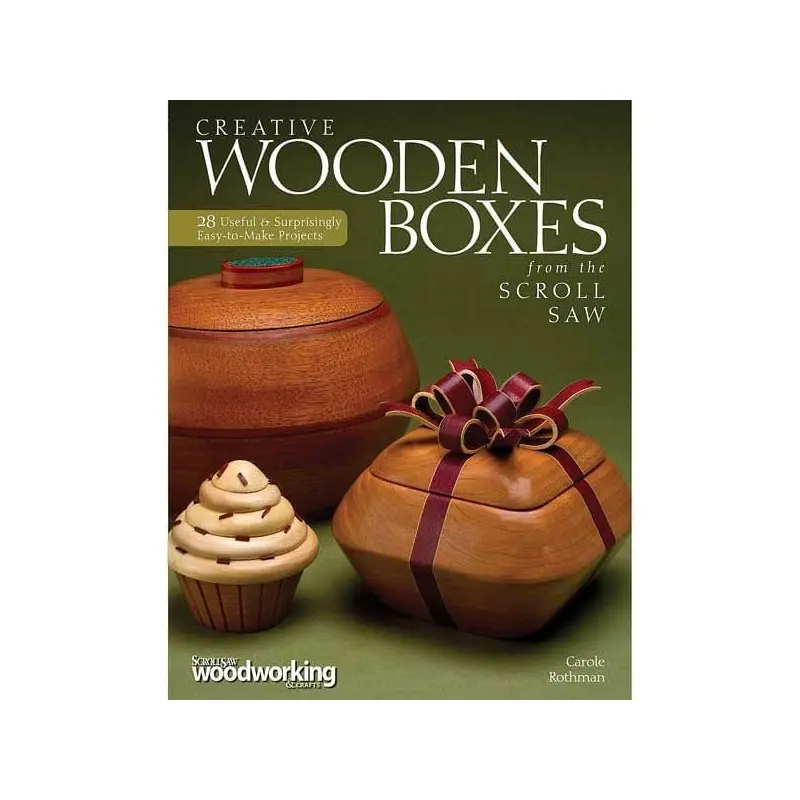 Creative Wooden Boxes from the Scroll Saw