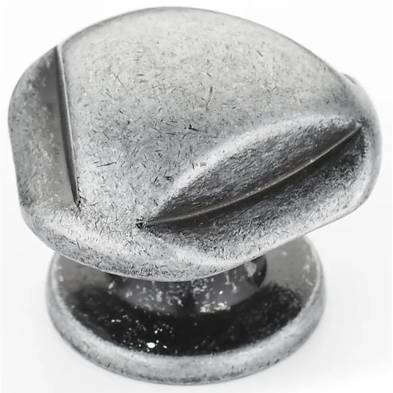 Traditional Knob, 1-5/16" D, Wrought Iron