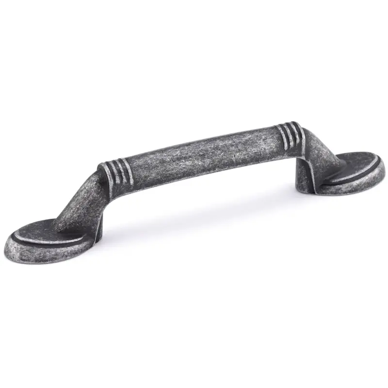 Traditional Pull, 3" Center-to-Center, Natural Iron