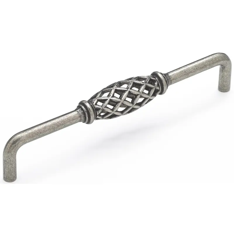 Traditional Pull, 6-5/16" Center-to-Center, Natural Iron