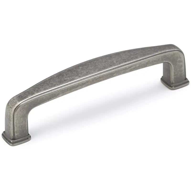 Transitional Pull, 3-3/4" Center-to-Center, Pewter