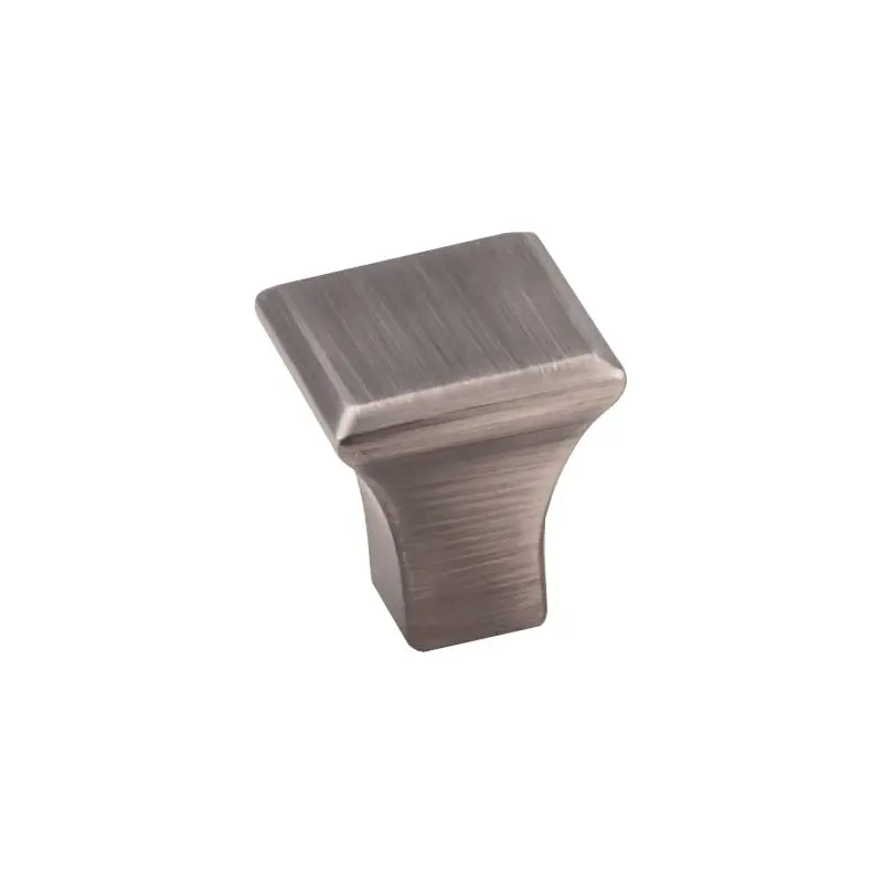 Marlo Small Knob, 7/8" O.L., Brushed Pewter