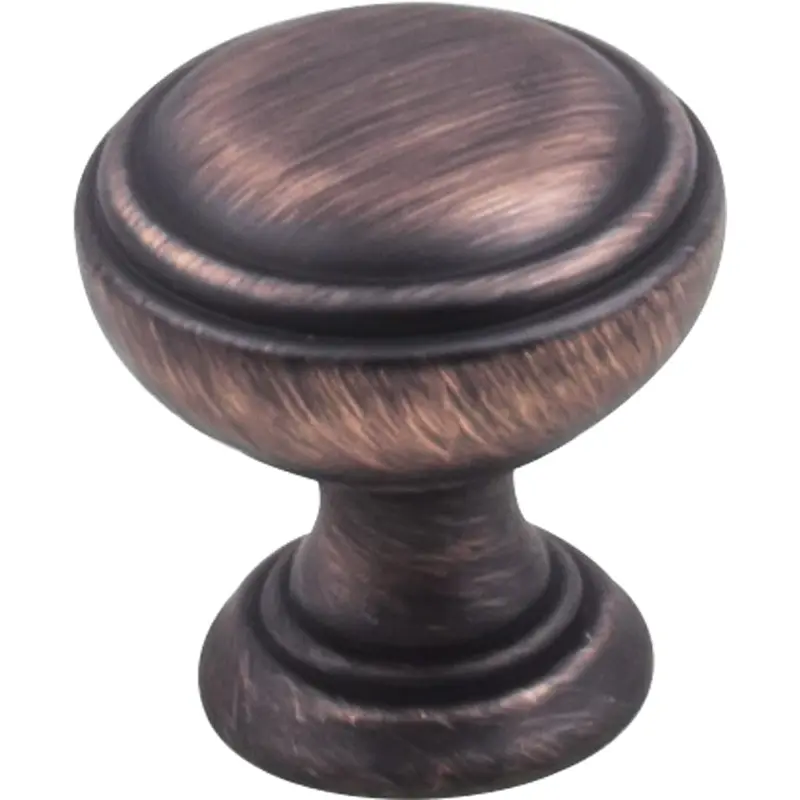 Tiffany Knob, 1-1/4" Dia.,  Brushed Oil Rubbed Bronze