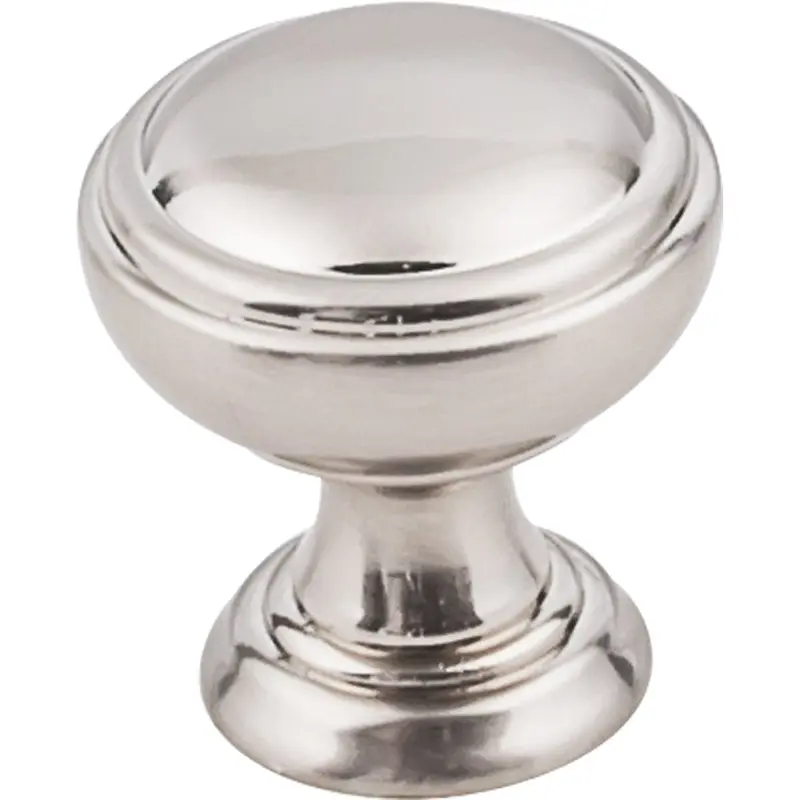 Tiffany Knob, 1-1/4" Dia.,  Satin Nickel