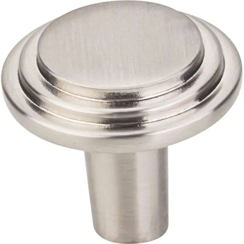 Calloway Knob, 1-1/8" Dia.,  Finnish -Satin Nickel