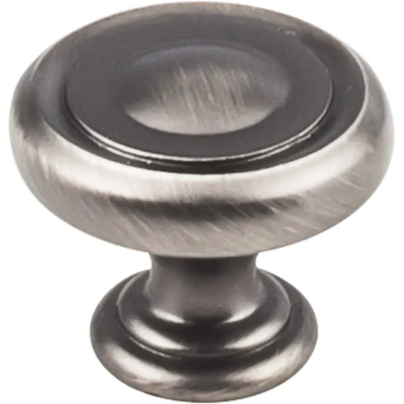 Bremen 1 Knob, 1-1/4" Dia.,  Brushed Pewter