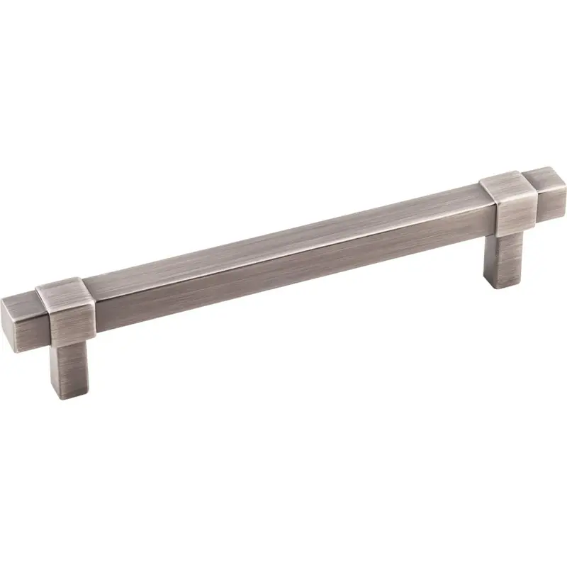 Zane Pull, 128 mm C/C, Brushed Pewter