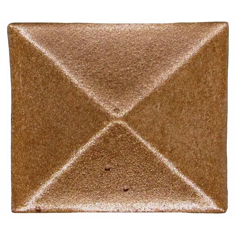 Prism Pyramid Knob Lux Bronze