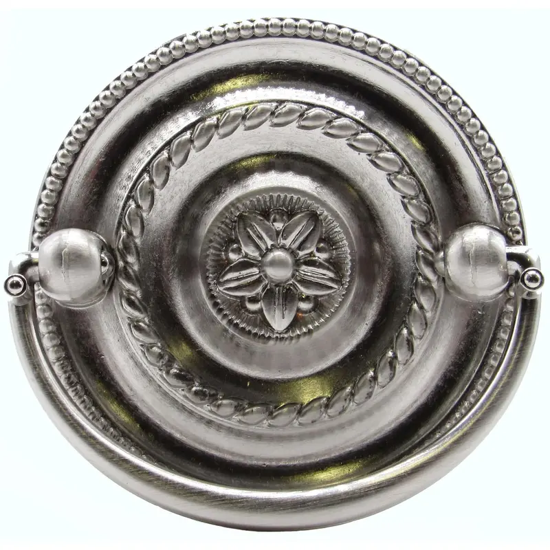 Tuscany Drop Pull Round Satin Nickel