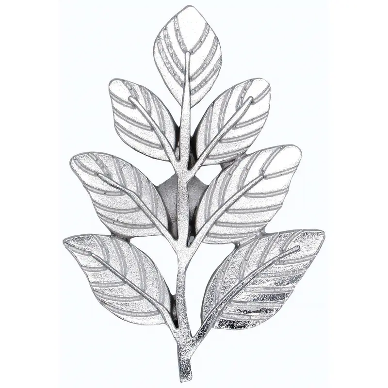 Fern Leaf Knob Nickel