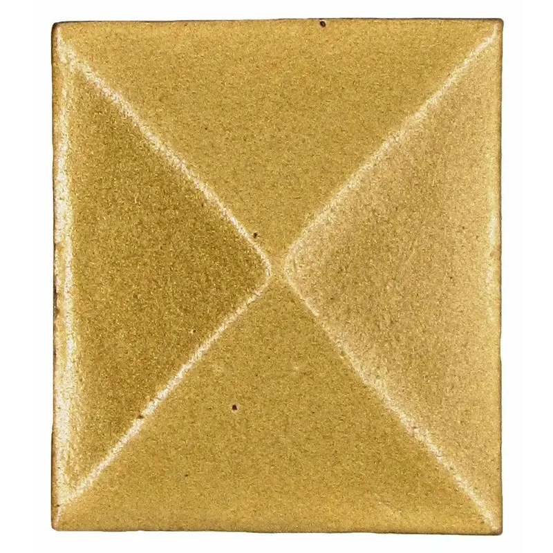 Prism Pyramid Knob Lux Gold