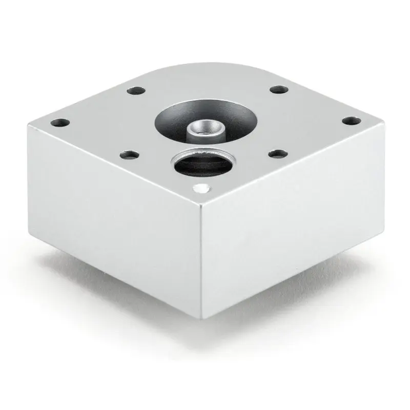 1-9/16" (40 mm) Adjustable Contemporary Furniture Leg Dark Brown