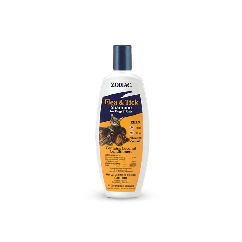 ZODIAC FLEA & TICK SHAMPOO FOR DOGS & CATS