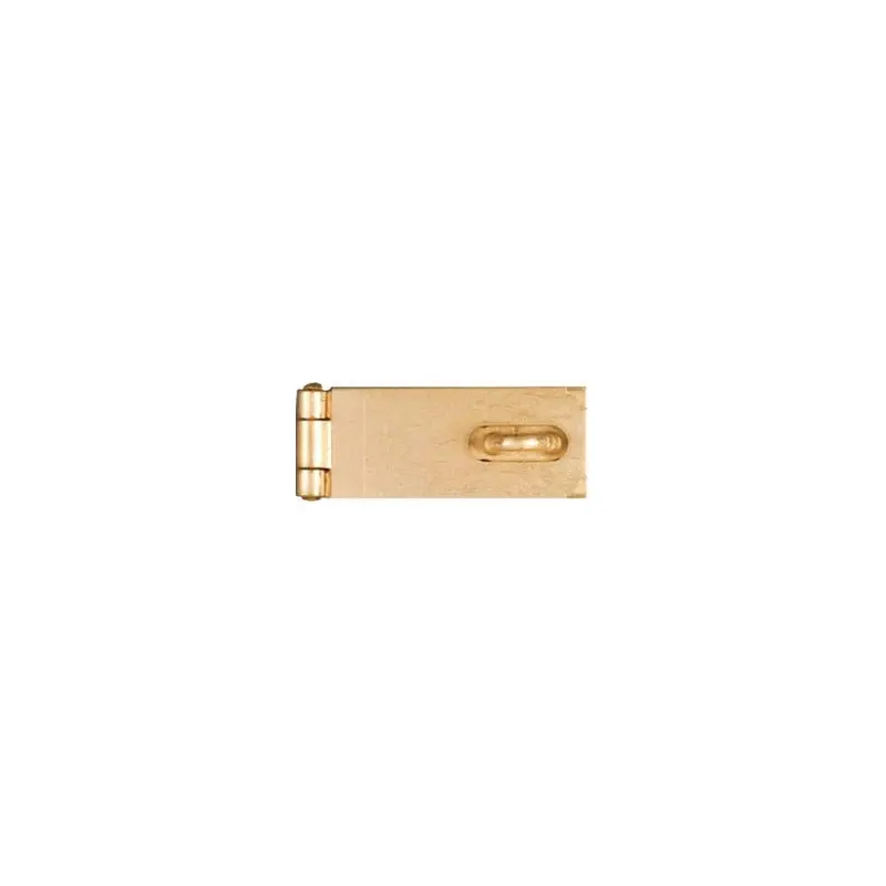 2.5-In. Dull Brass Safety Hasp