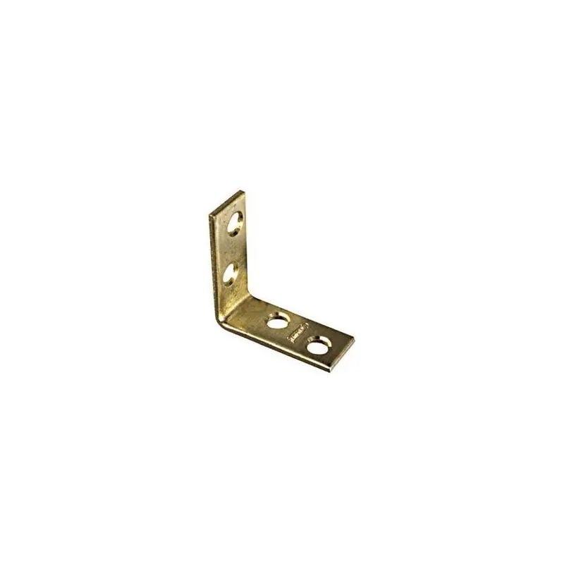 4-Pk., 1.5-In. Brass Corner Iron