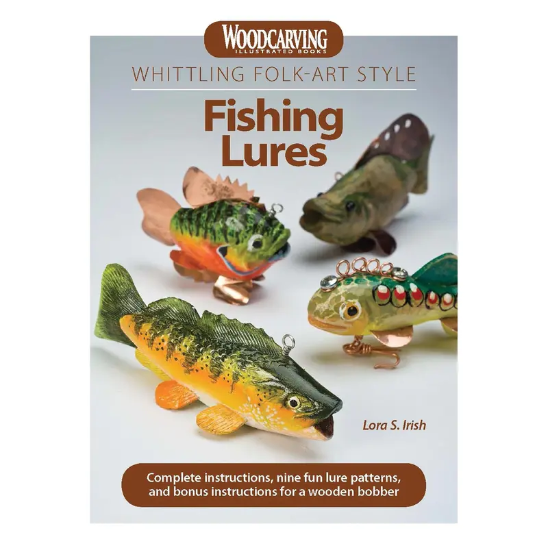 Whittling Folk-Art Style Fishing Lures