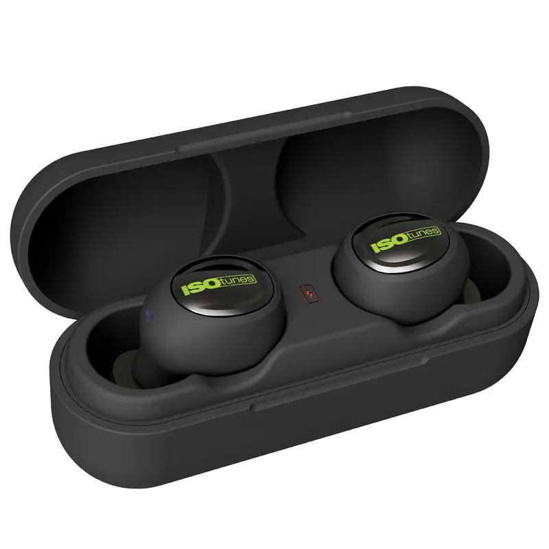 FREE 2.0 True Wireless Bluetooth Safety Earbuds - Matte Black