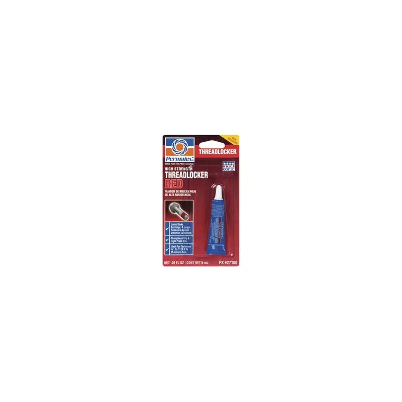 6-mL High-Strength Red Threadlocker