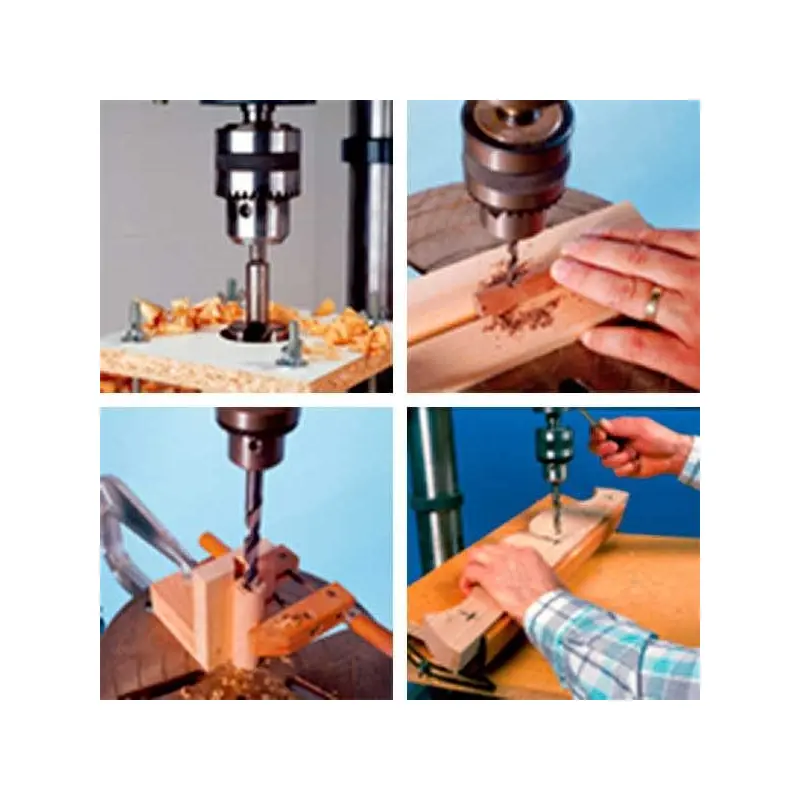 Woodworking Project Paper Plan to Build Seven Drill-Press Jigs