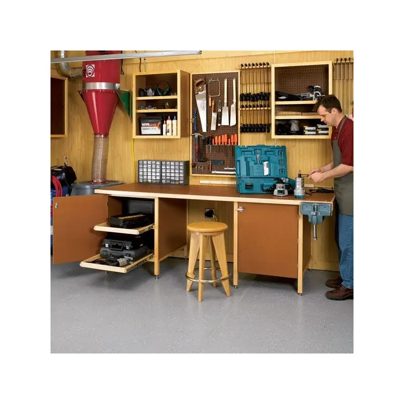 Woodworking Project Paper Plan to Build Tough-Stuff Workbench